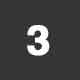 Step Number 3 Marker Number 3 step marker