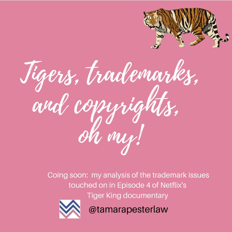 Tigers trademarks post image showcasing TMBTQ Law and its comprehensive website services for trademark and intellectual property law.