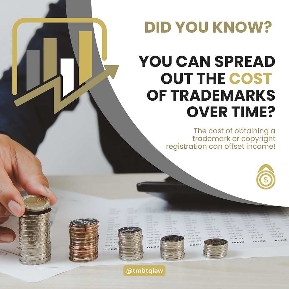 Image for Trademarks for Tax Planning post, featuring TMBTQ Law, highlighting the firm's website services.
